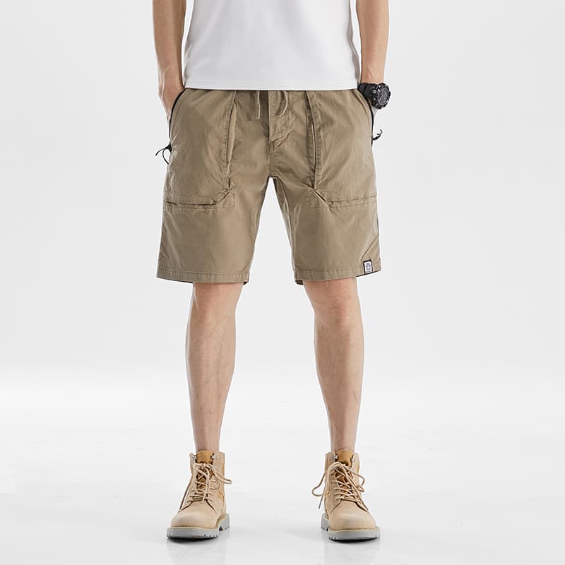 GorgeousBen Men's Summer Short Shorts 4 Part Casual Shorts Work Trousers Men Solid Colo — view 8
