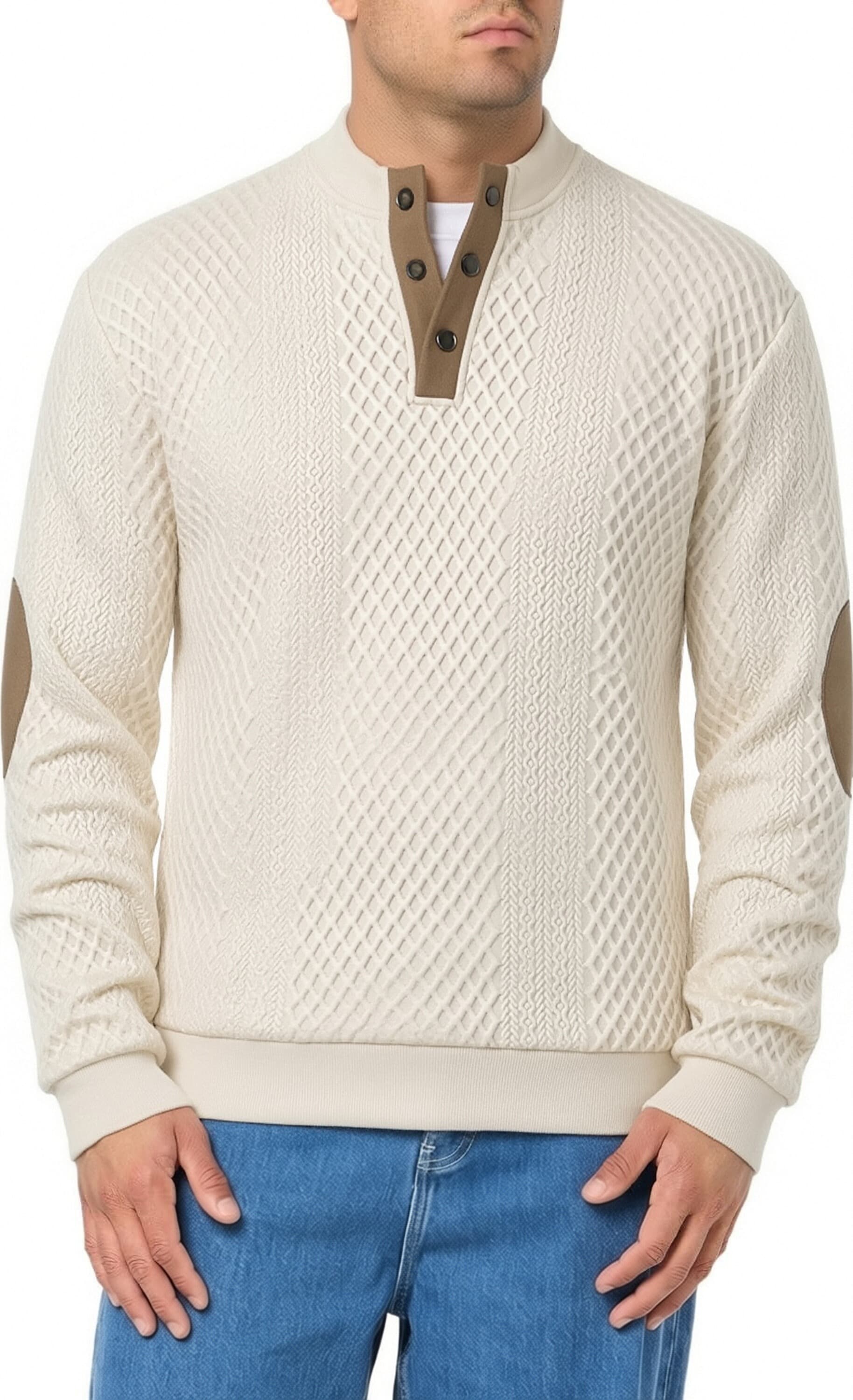 GorgeousBen Men's Athletic Stand Collar Zip Jacket - Breathable Quick Dry Sportswear for All Seasons — main view