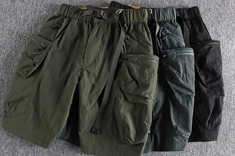 GorgeousBen Men's Summer American INS Trendy Functional Cargo Shorts 3D Pockets Versatile Knee Length Casual — view 11