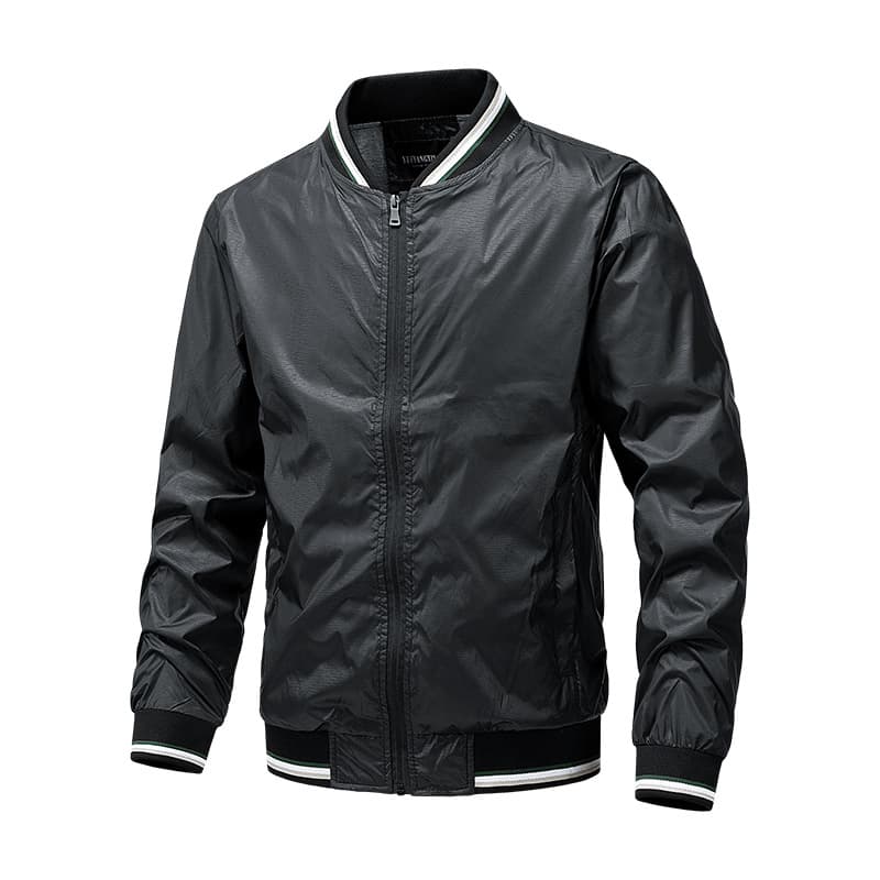 GorgeousBen Men's Casual Fleece Lined Stand Collar Jacket for Winter Outdoor Commute — view 10