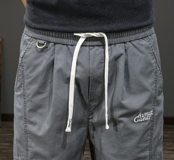 GorgeousBen Workwear shorts men's five point casual pants American fashion brand plus size mid pants summer 2025new men's pants thin. — view 7