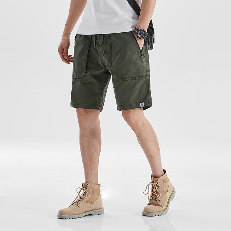 GorgeousBen Men's Summer Short Shorts 4 Part Casual Shorts Work Trousers Men Solid Colo — view 15