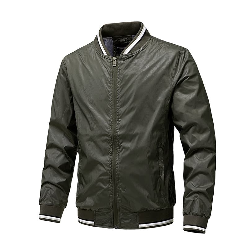 GorgeousBen Men's Casual Fleece Lined Stand Collar Jacket for Winter Outdoor Commute — view 11