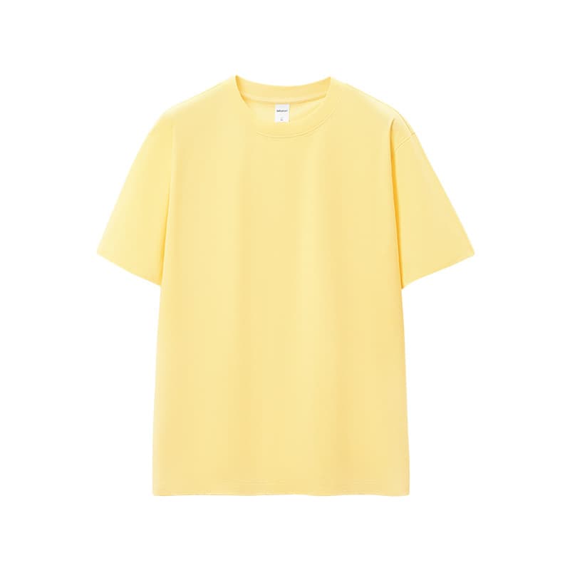 GorgeousBen Men's 220GSM Fruit Elastic Solona Cool Feeling T-Shirt Loose Fit Crew Neck Unisex Casual Tee for Spring Summer S-XXXL — view 7