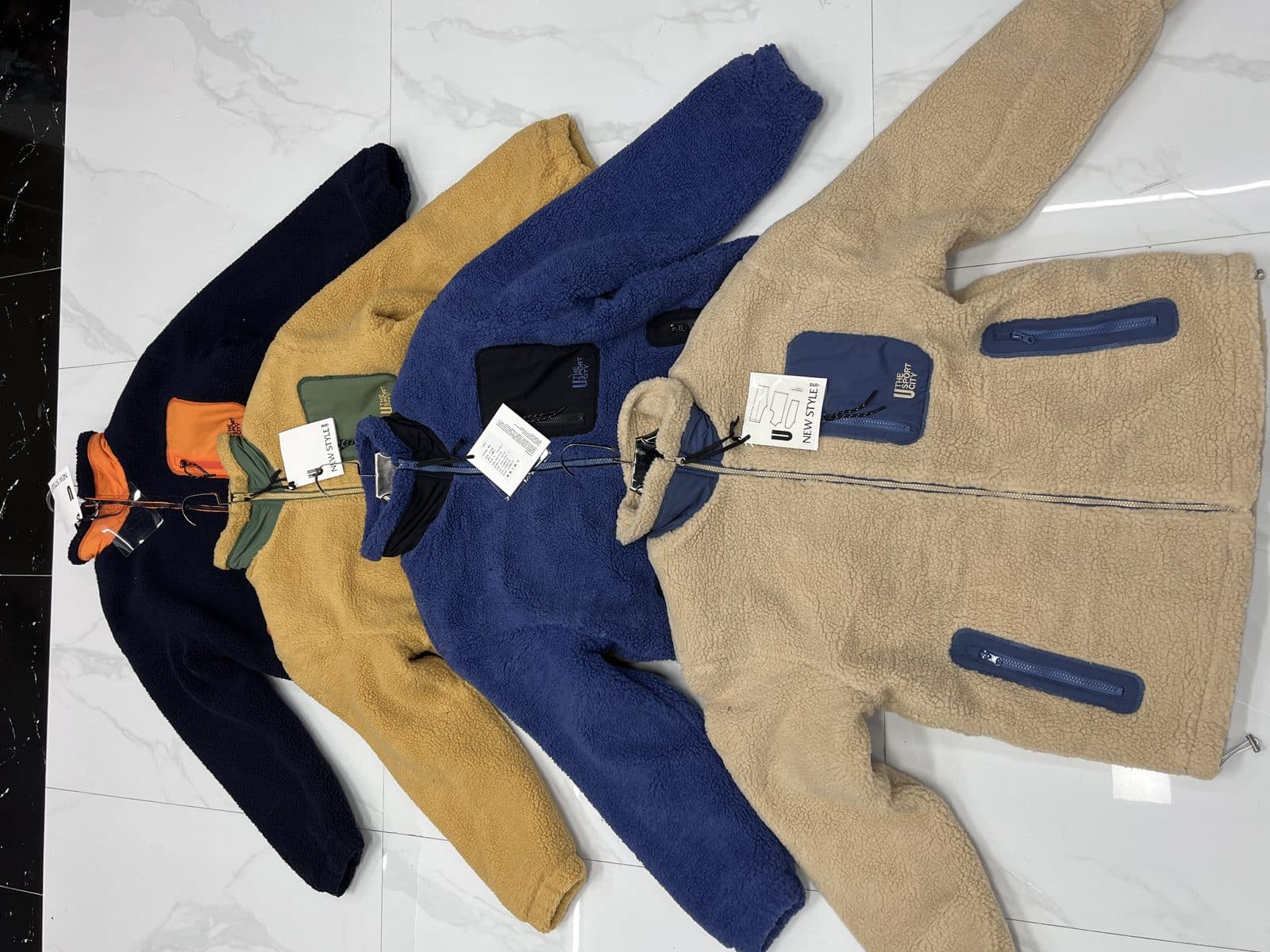Clearance sale-Fashionable Adding cotton and thickening warm winter fashion paired with teddy fleece jacket. — view 11
