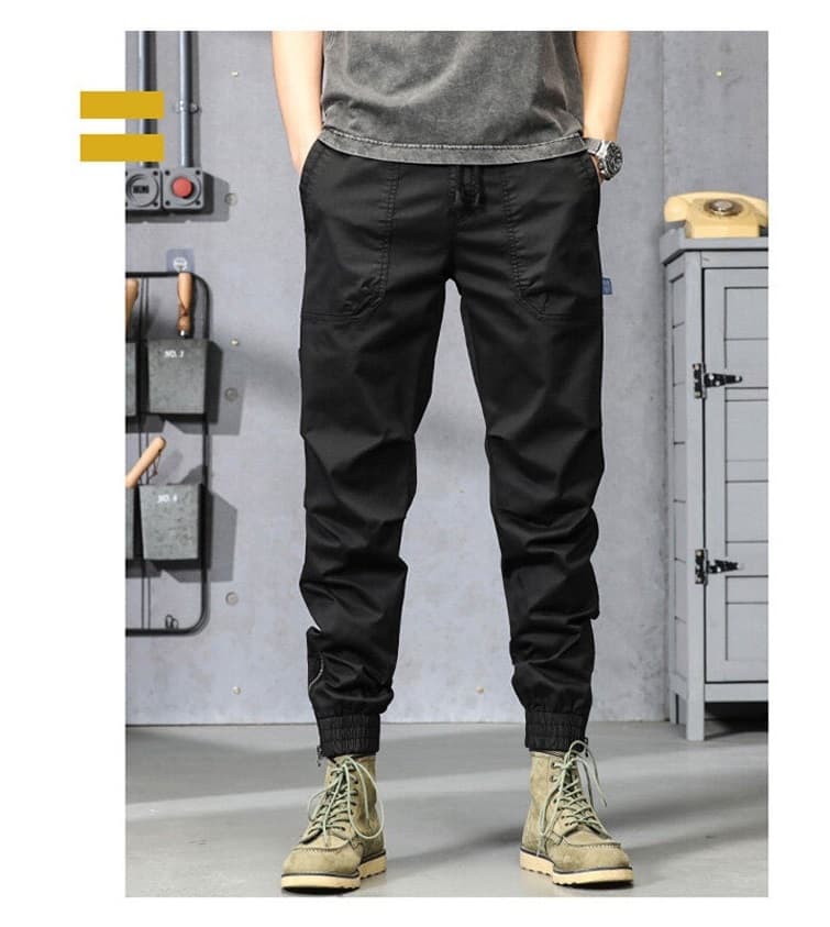 GorgeousBen Men's spring and autumn new loose casual leggings trousers men's pants wholesale harem cargo pants — view 10