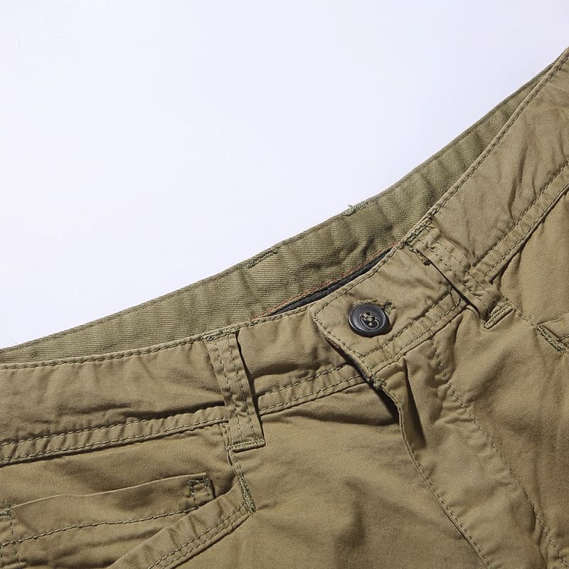 GorgeousBen Men's cargo shorts soft cotton printing embroidery man short pants — view 11