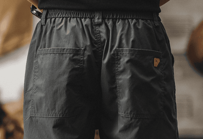 GorgeousBen Spring and Autumn New Casual Pants Men's Trendy Brand Rascal Handsome Loose Straight Tube Men's Work Pants Thin Parachute Charge — view 8
