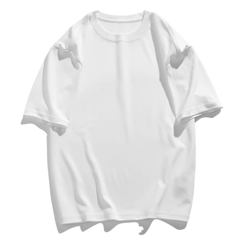 GorgeousBen Men's Basic Cotton T-Shirt, Water-Repellent Breathable Loose Fit Casual Summer Tee — view 2