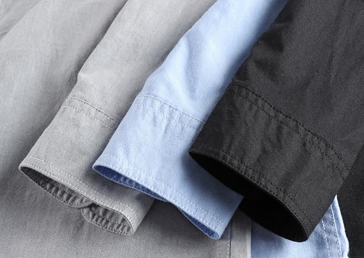 GorgeousBenWashed Oxford woven long-sleeved shirt for men comfortable classic all-match casual shirt. — view 10