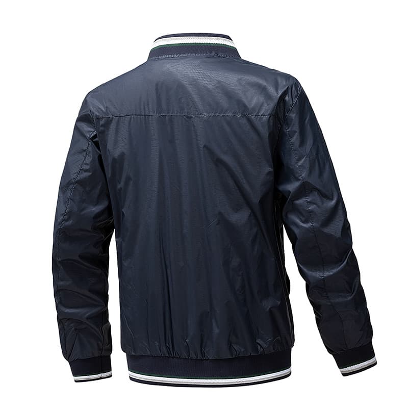 GorgeousBen Men's Casual Fleece Lined Stand Collar Jacket for Winter Outdoor Commute — view 6