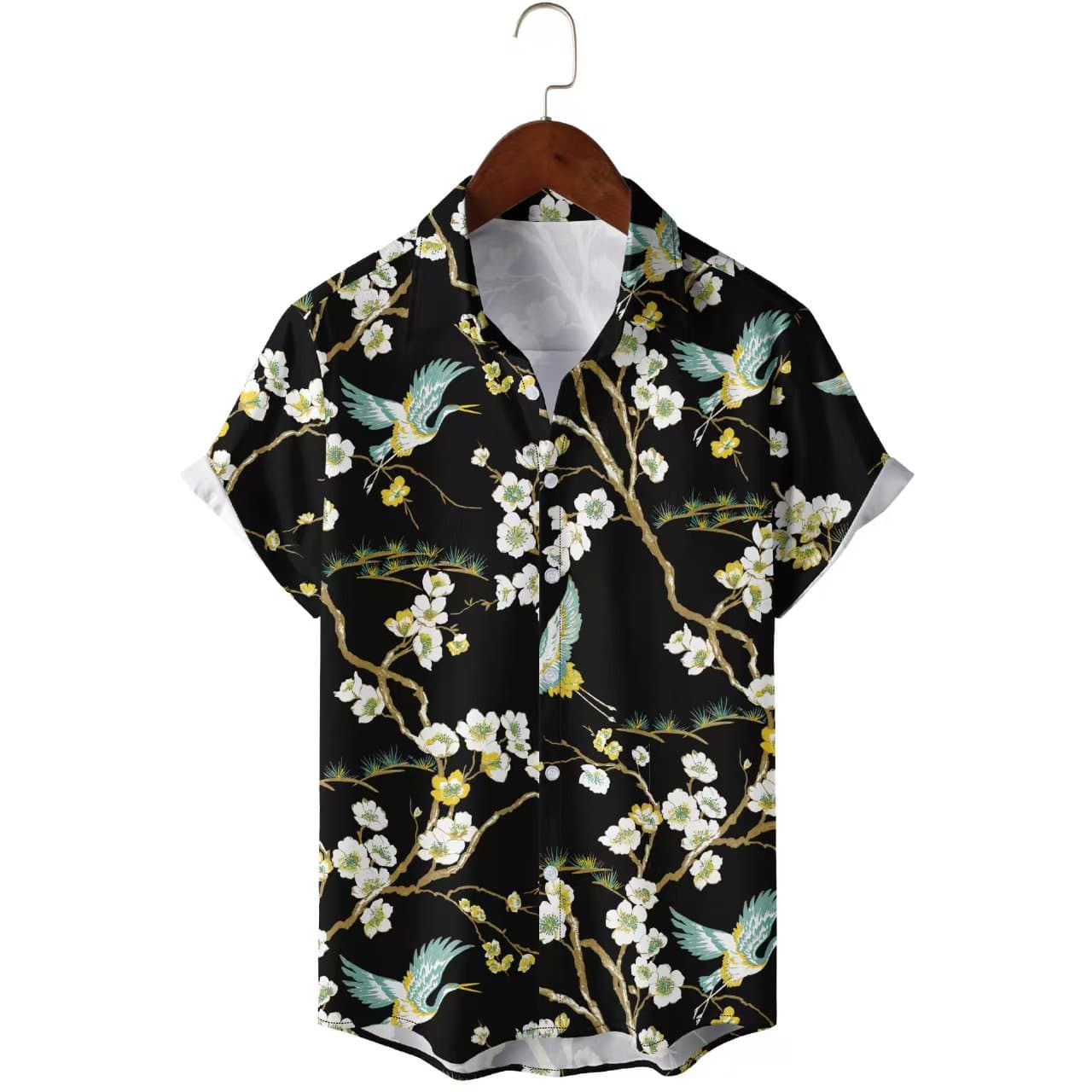 GorgeousBen Men's 3D Digital Print Short Sleeve Shirts, New Arrival Factory Direct — view 11