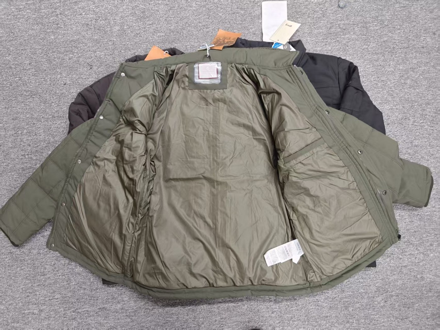 GBJ03 padded jacket lining factory photo
